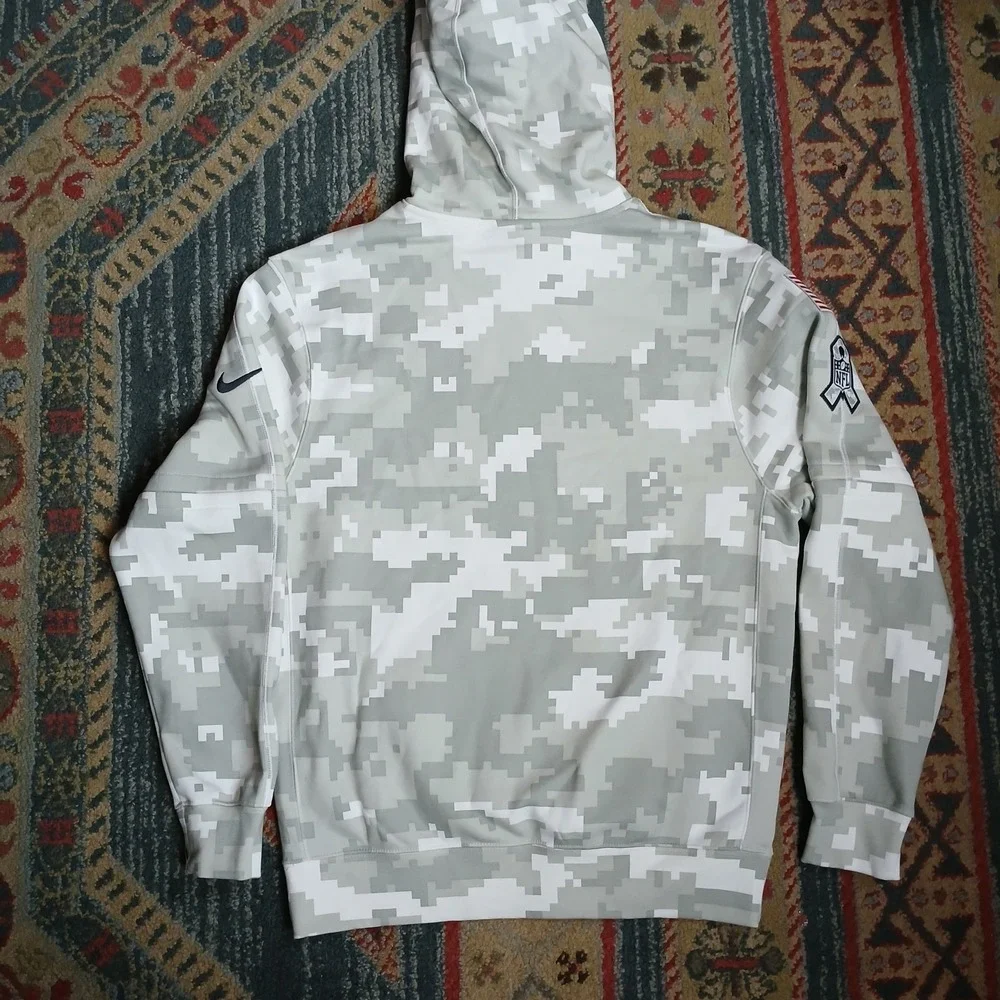 NWT Nike‎ New Orleans Saints 2024 Salute to Service Hoodie Small Camo *READ*